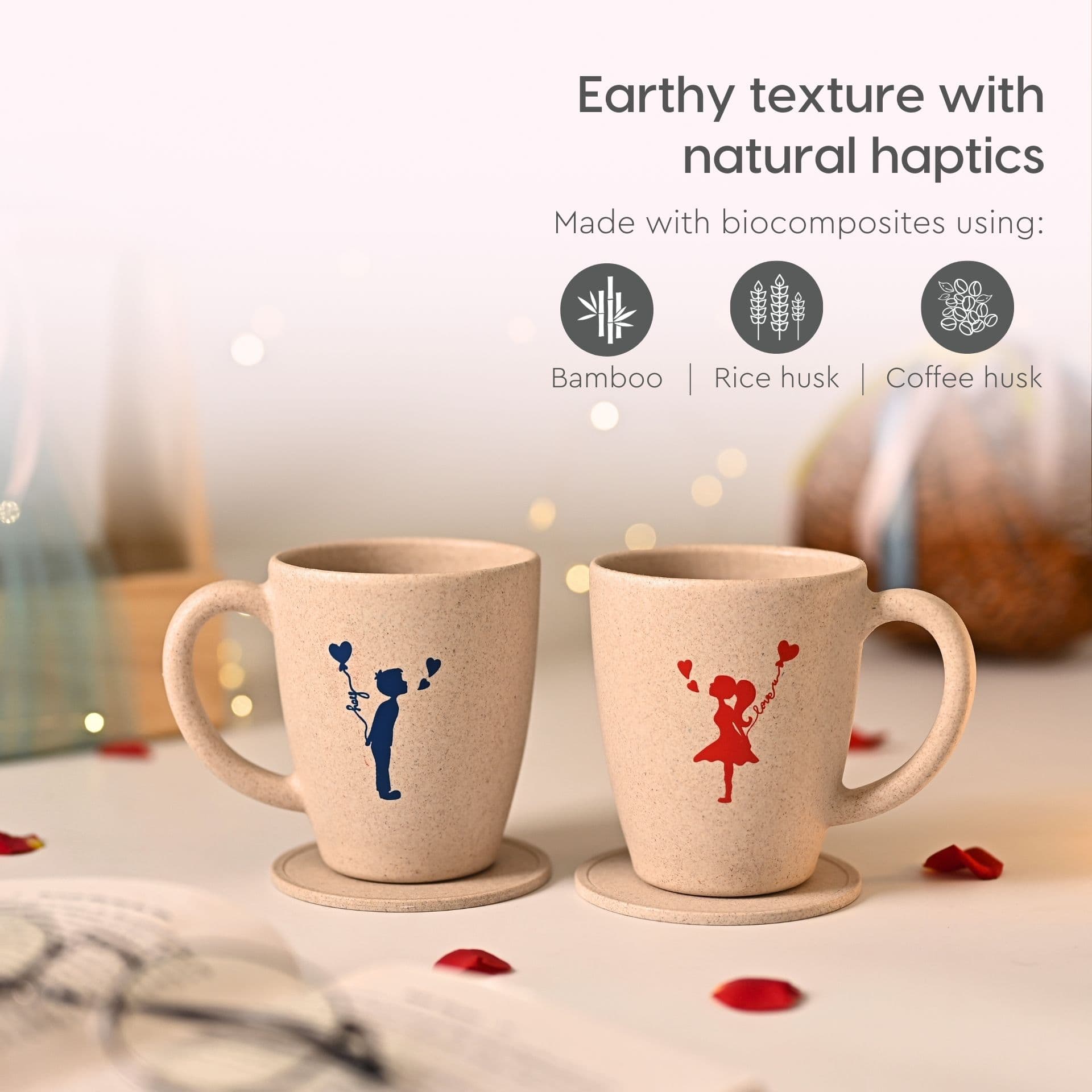 classic hey love mug for couple from eco composites - Thumbnail 3