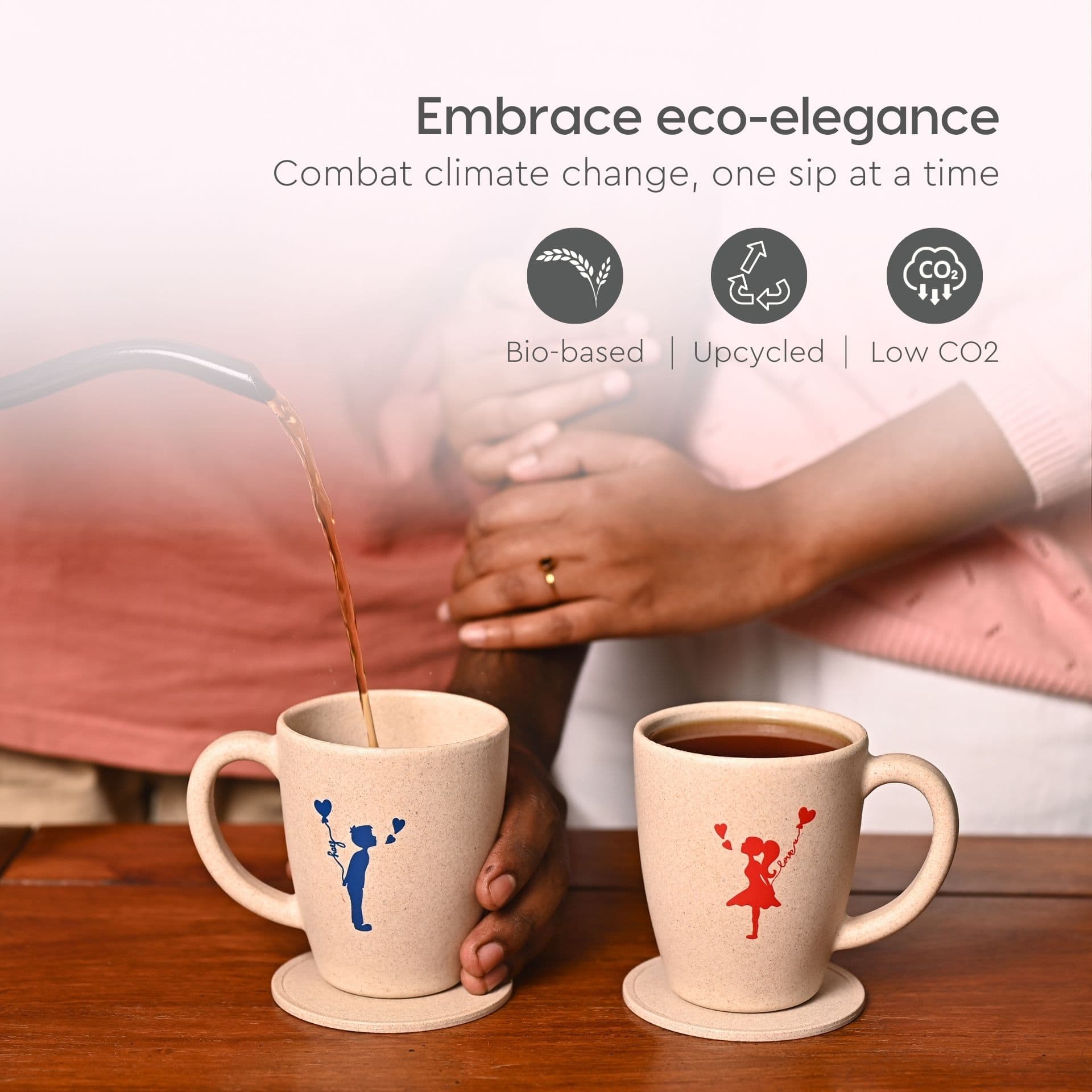 classic hey love mug for couple from eco composites - Thumbnail 4