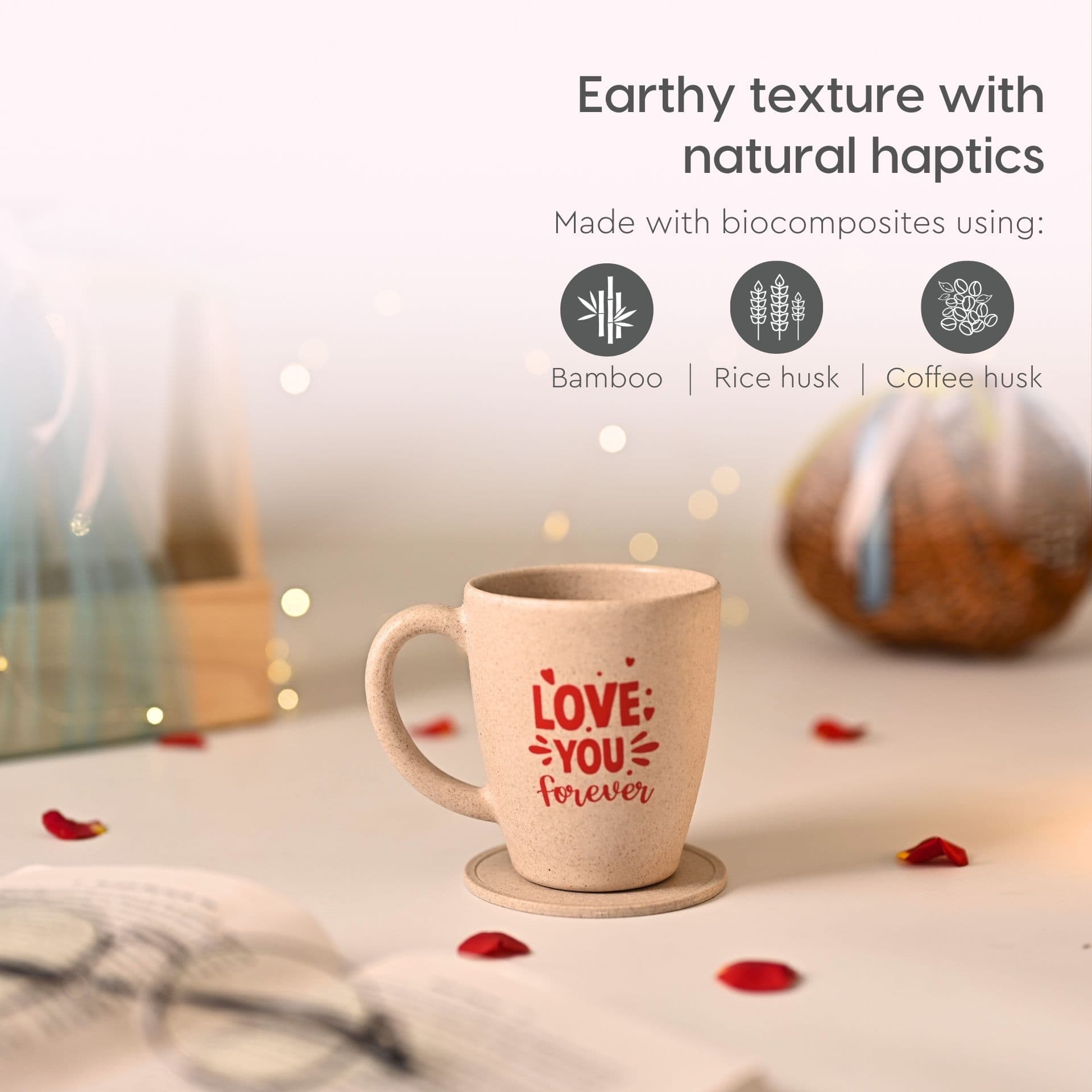 classic ilu forever mug for hubby made from coffee husk - Thumbnail 3