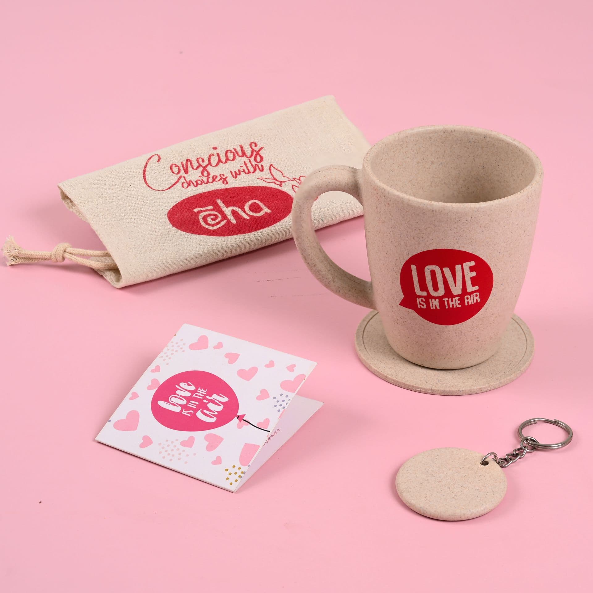classic love is in the air mug for better half - Thulira sustainable product
