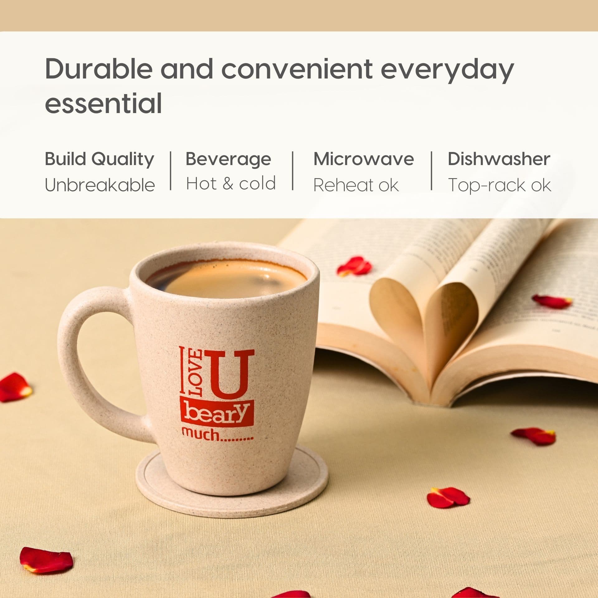 classicilubeary much mug for valentines from biocomposites - Thumbnail 3