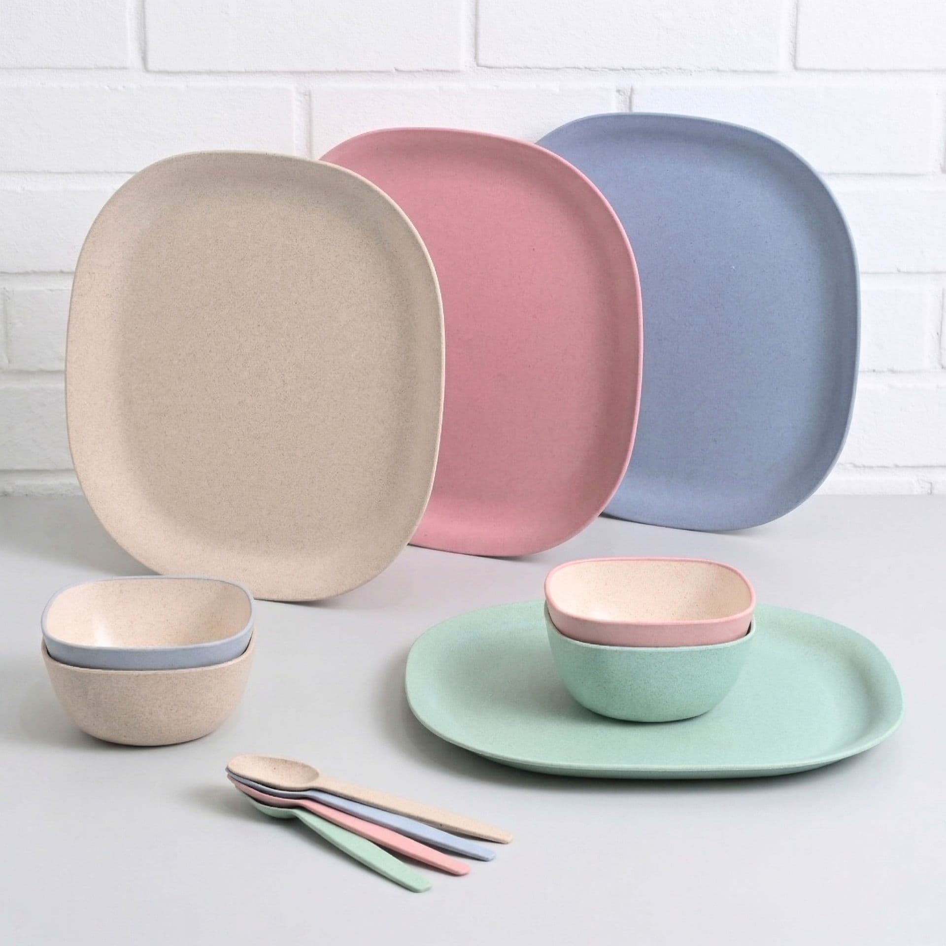 Square Dinner Plate 9 - Thumbnail 1