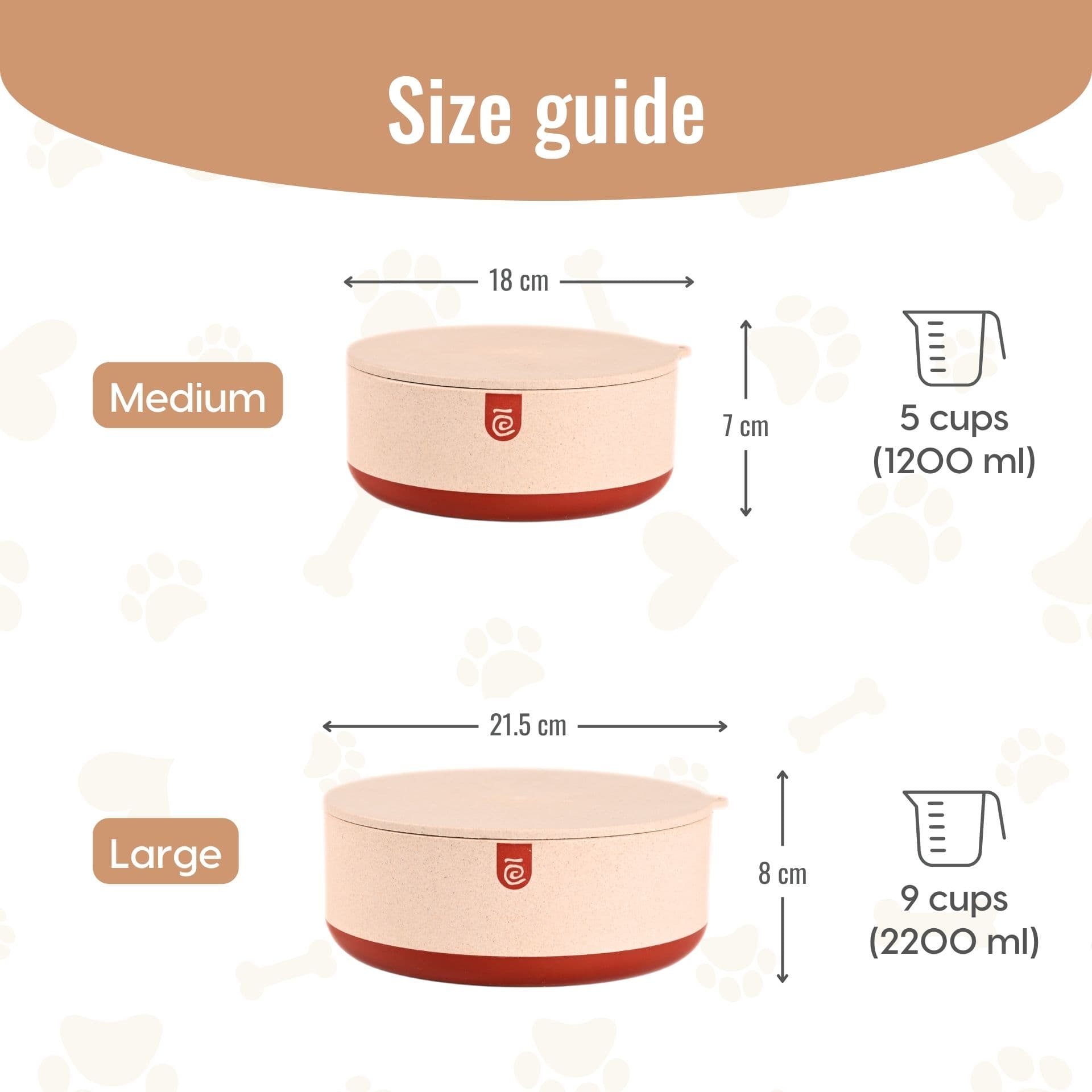 Terra Bowl with Lid 1200ml - Thumbnail 1