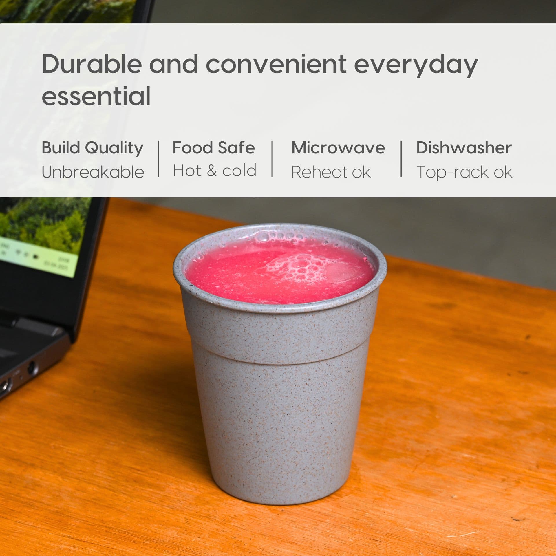 Eco Nova Drinking Glass - Thumbnail 3