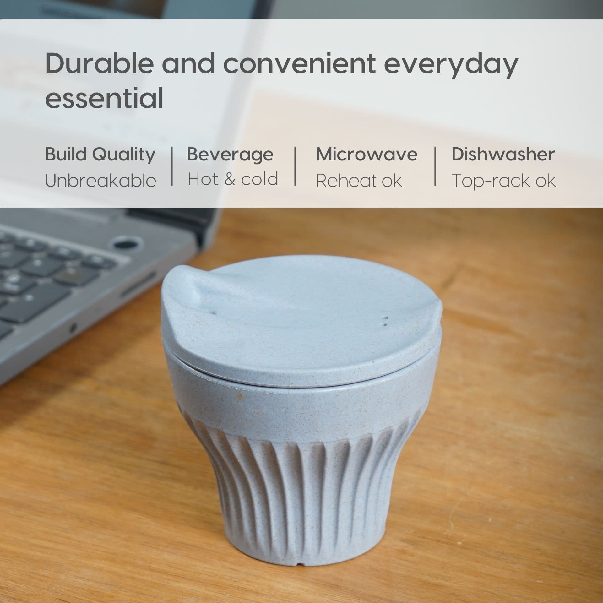 Rafter Coffee Mug with Lid - Thumbnail 3