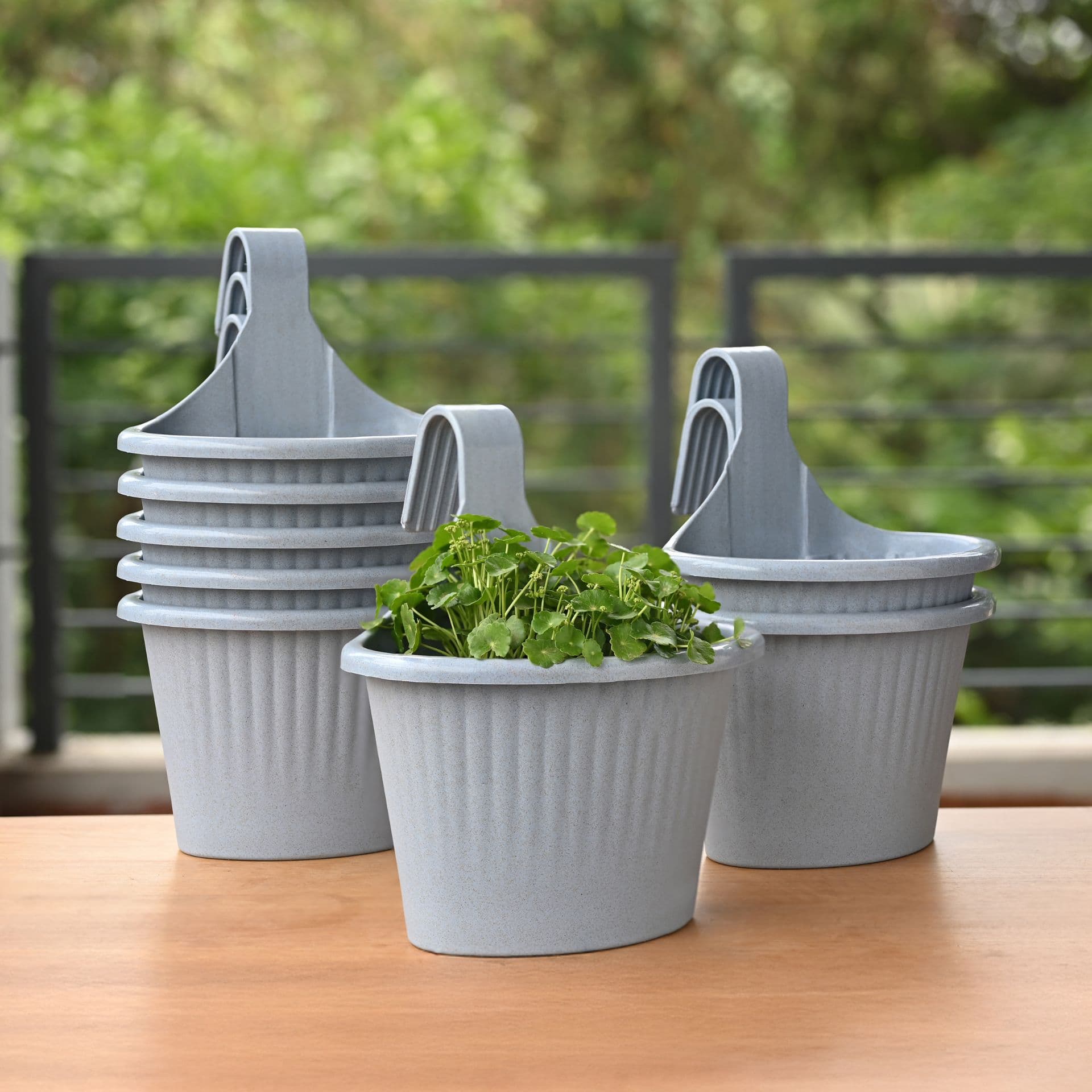 ecosling 10 inch hanging planters for living room - Thulira sustainable product
